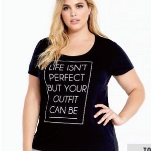 Torrid PERFECT OUTFIT SCOOP TEE Size 1X
